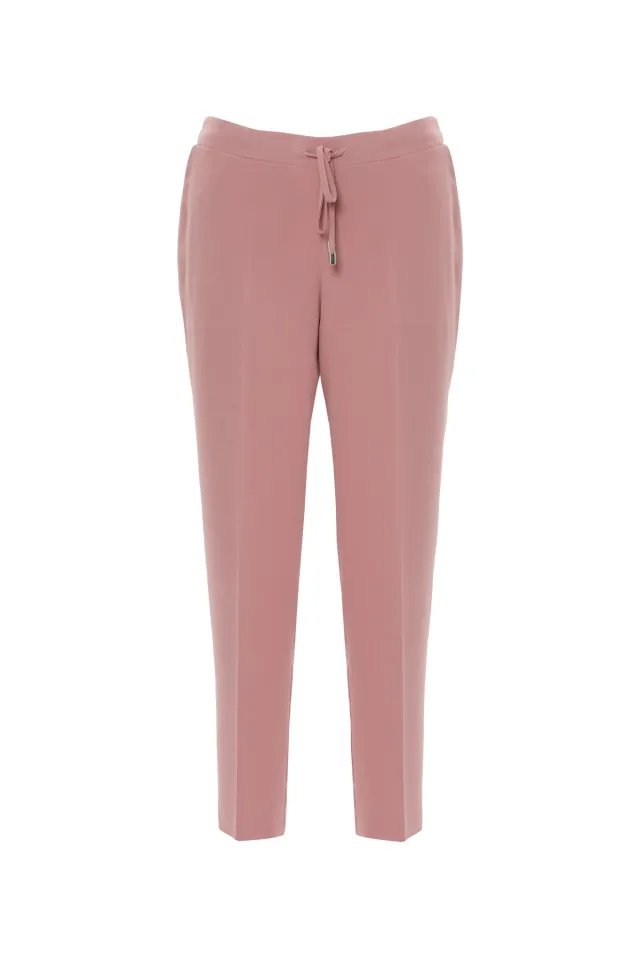 Powder Pipe-Leg Tracksuit with Drawstring