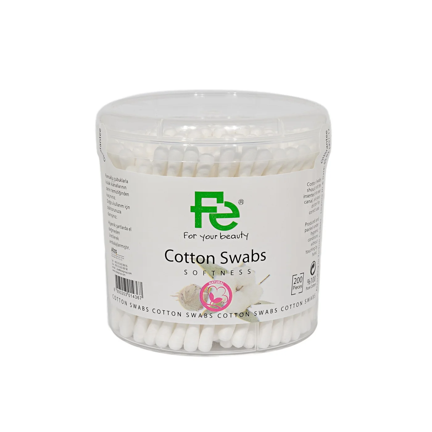 Fe Cotton Buds 200 pcs