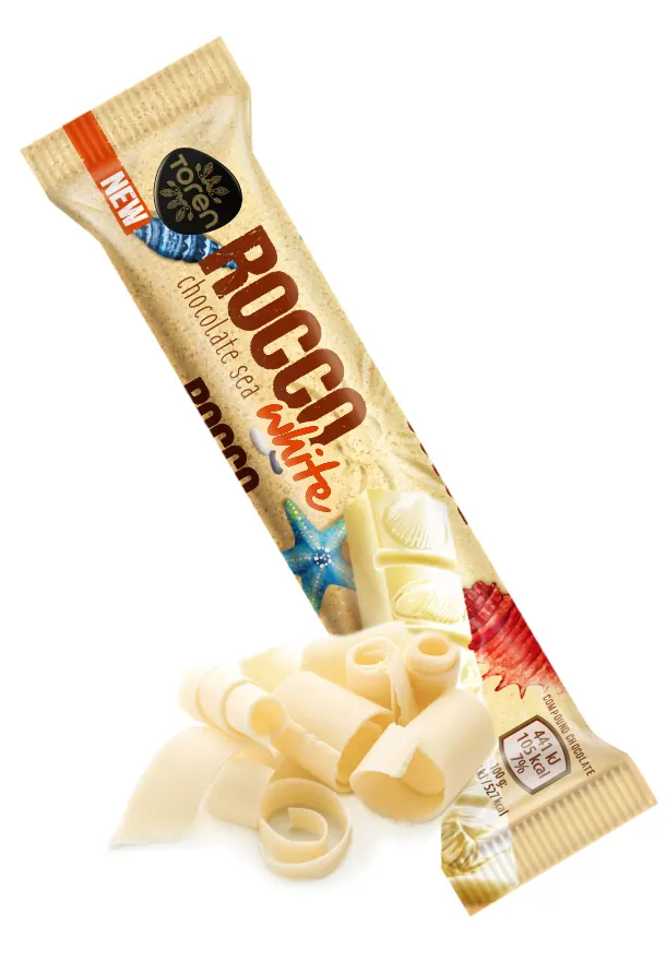 Rocco 20 g White Compound Chocolate