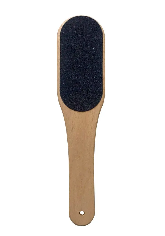 Oval Double Sided Wooden Heel Scraper Spatula