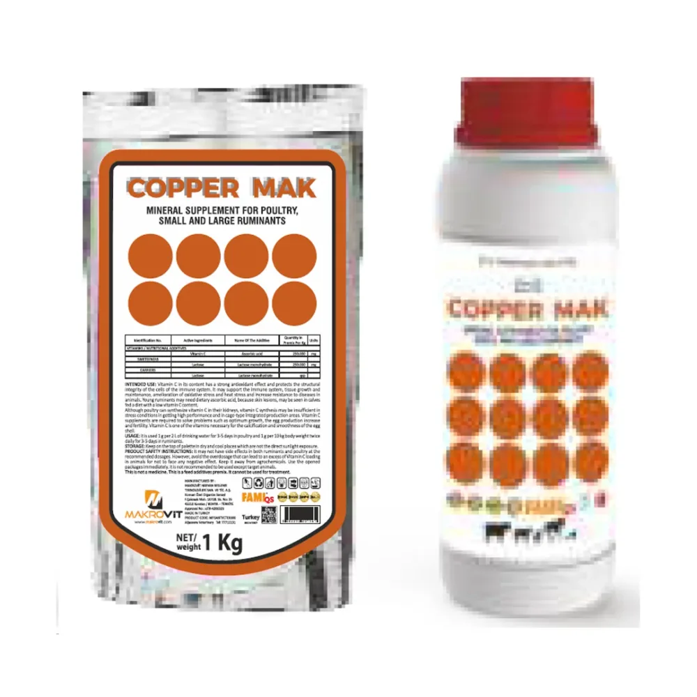 Portacure Copper Mak premix for poultry