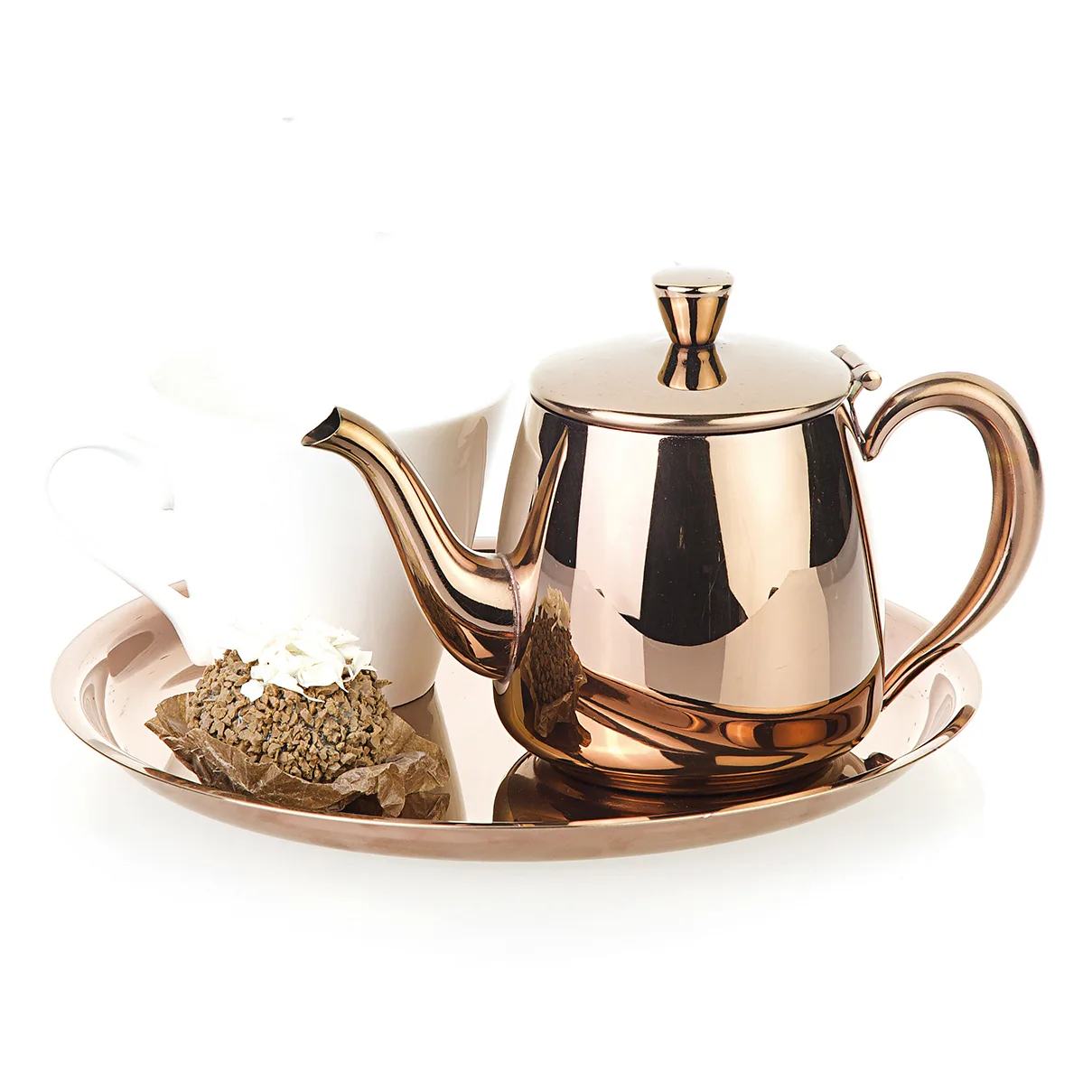 Coffee and tea set GRV-238 copper