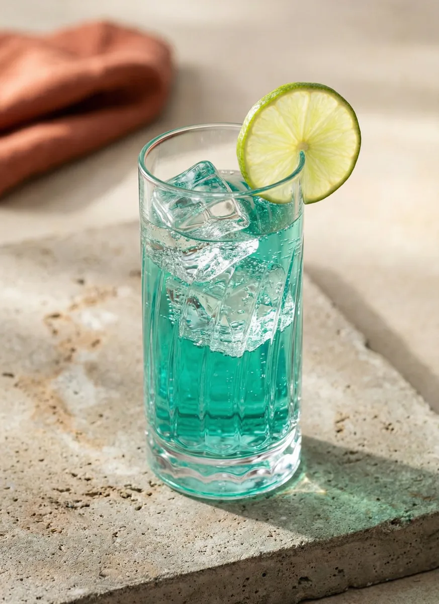 Wave glass soft-drink tumbler