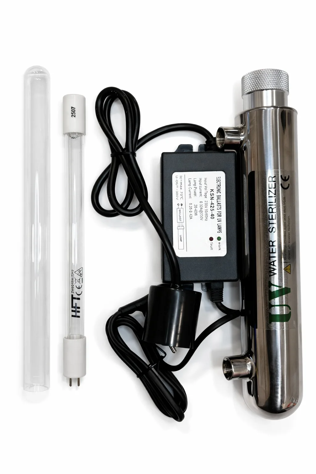 Undersink ultraviolet water sterilizer