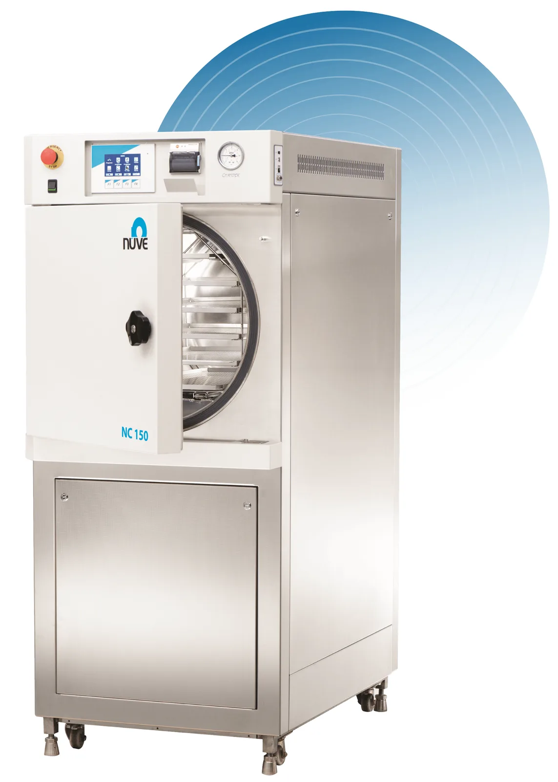 معقم بخار أفقي Nuve NC 150/150D
