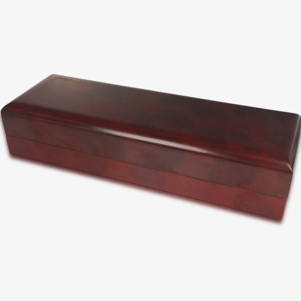 Wooden prayer bead box