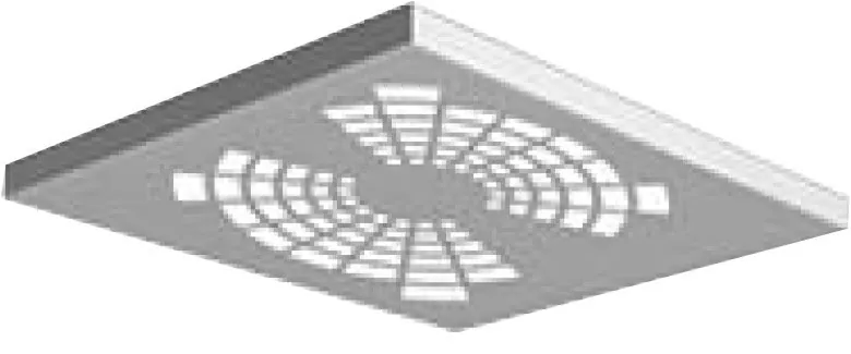 سقف كابينة مصعد TK-26