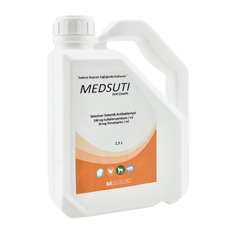 Medsuti — Oral Solution (Sulfachloropyridazine + Trimethoprim)