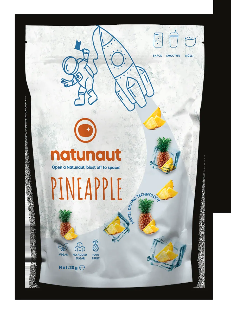 Freeze Dried Pineapple Natunaut