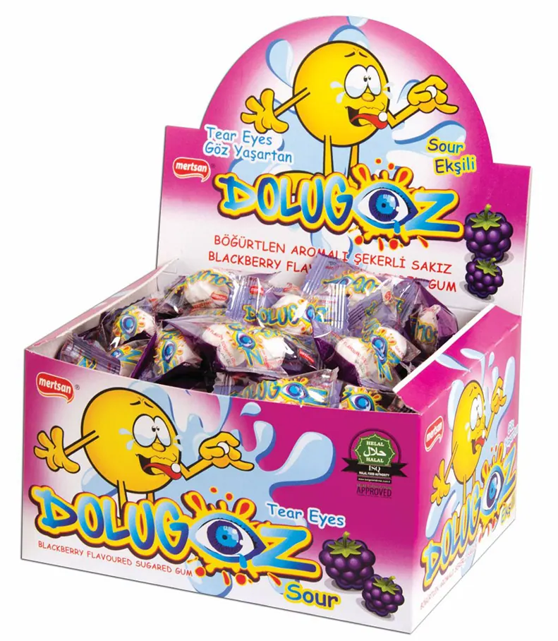 Dolugoz Tears-Inducing Blackberry Flavored Sour Gum