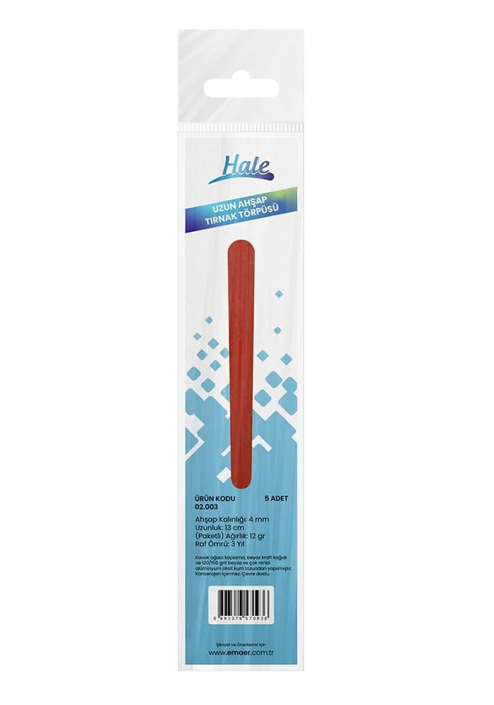Hale wooden long nail file