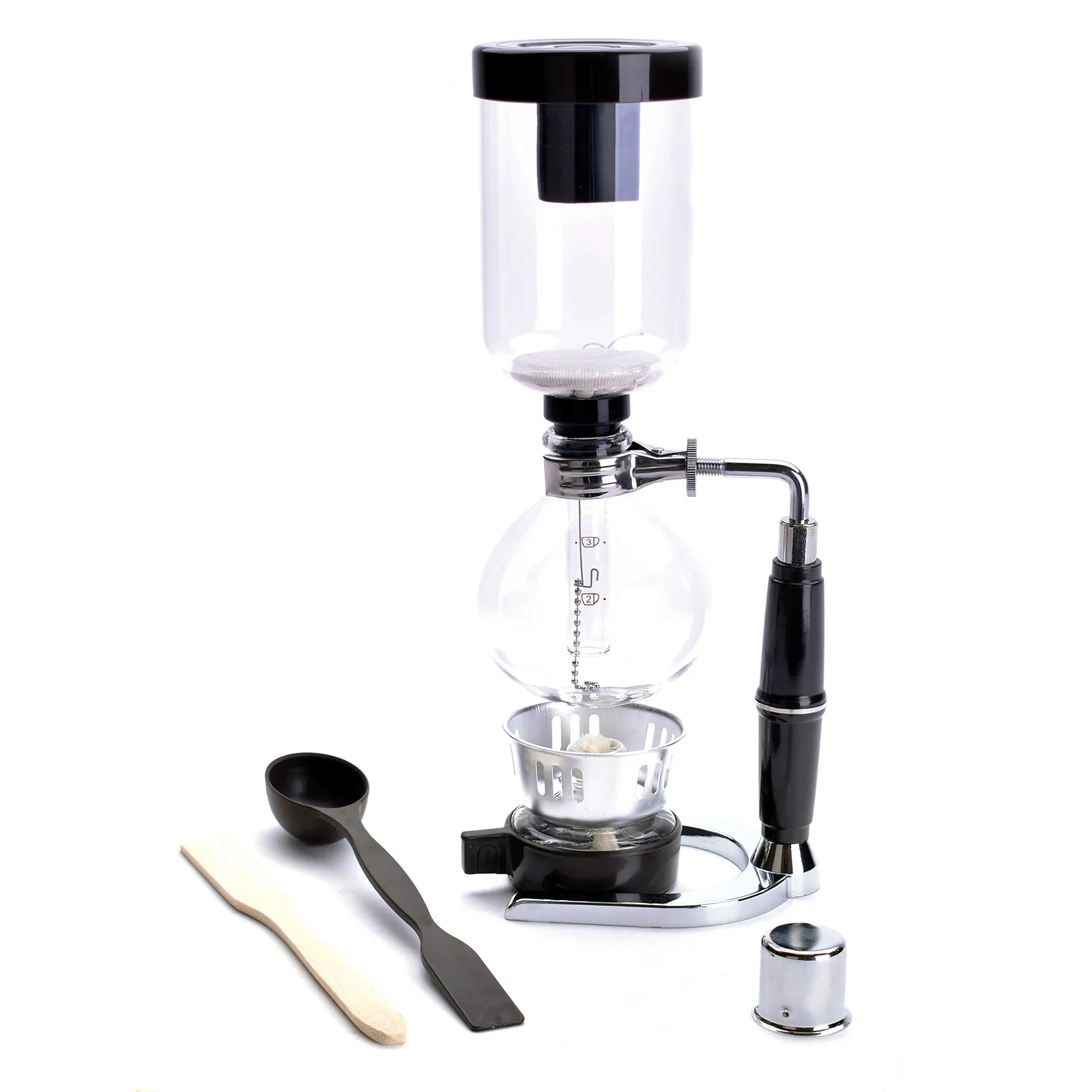 Groovy siphon coffee brewer GRV-HC201 3 cups
