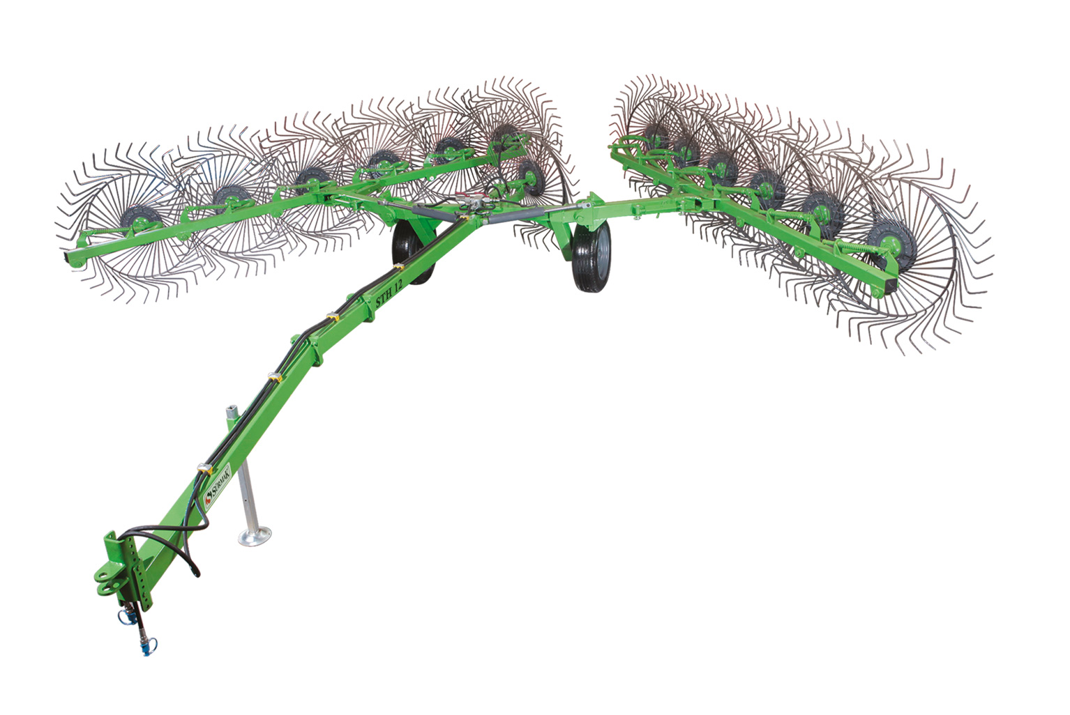 STH 8 Trailed V-Shaped Feed Scraper - Surmak Agricultural Machinery