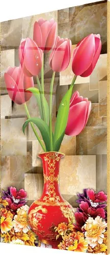 لوح زجاج وMDF منقوش — كود DCM-560