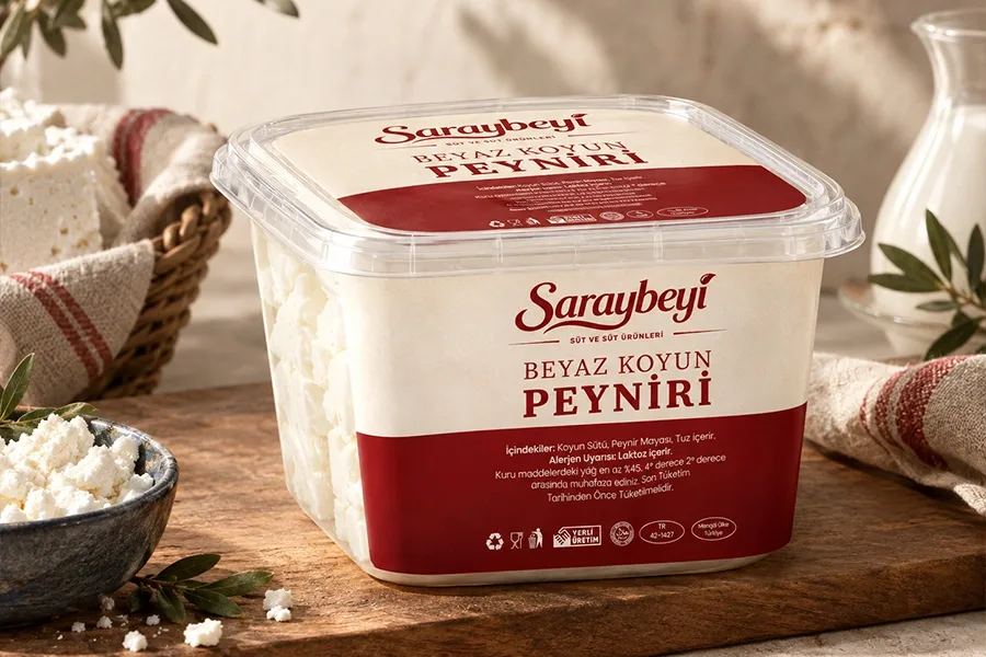 جبنة بيضاء غنم Saraybeyi