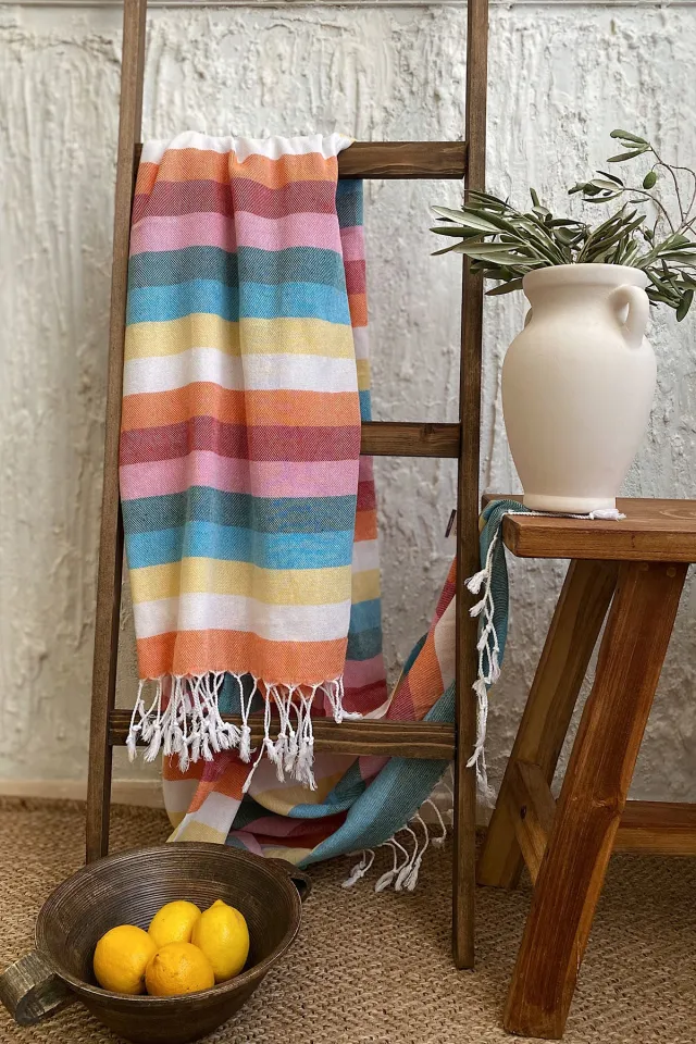 Elart Beach Pestemal Towel (90x170 cm) Multicolor