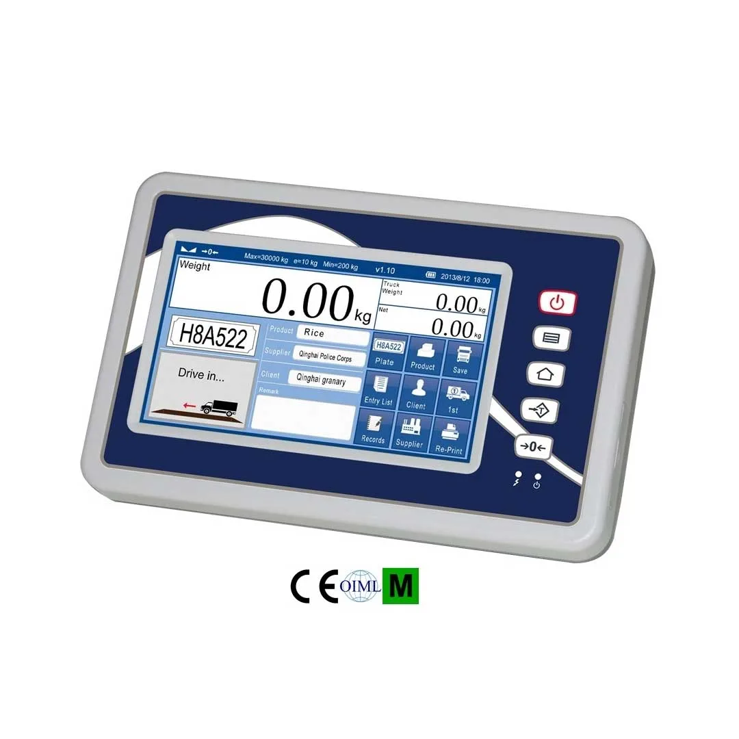 C8 touch-screen weighing indicator