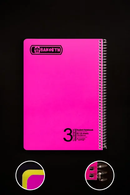 Tork Yaprak Metal Spiral Notebooks