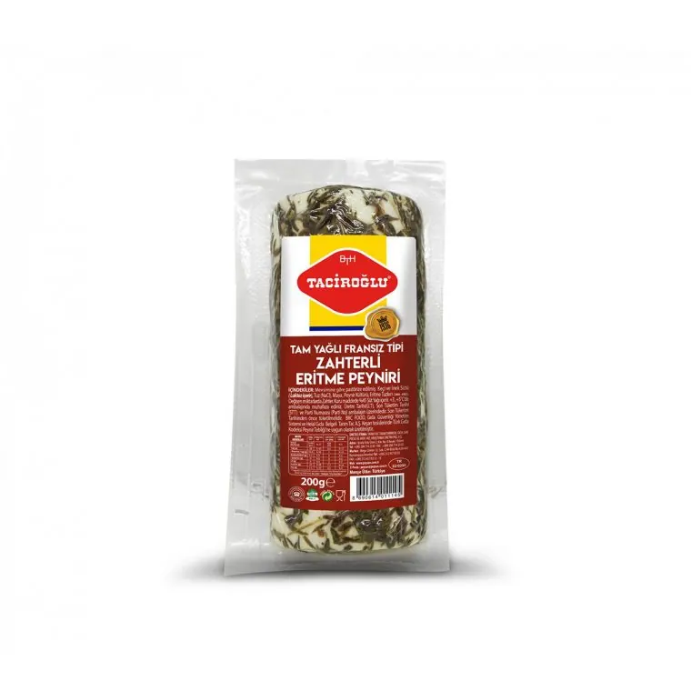 Taciroglu Full Fat French-Type Goat جبن مع Lemon Thyme 200 غ
