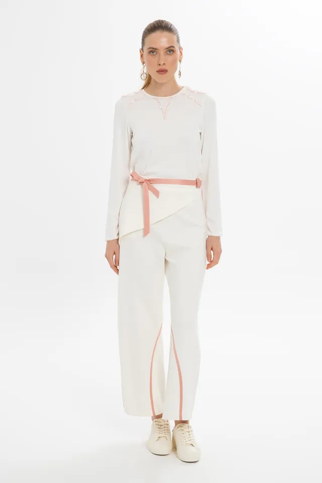Relaxed-Fit Tracksuit with Asymmetric Detail
