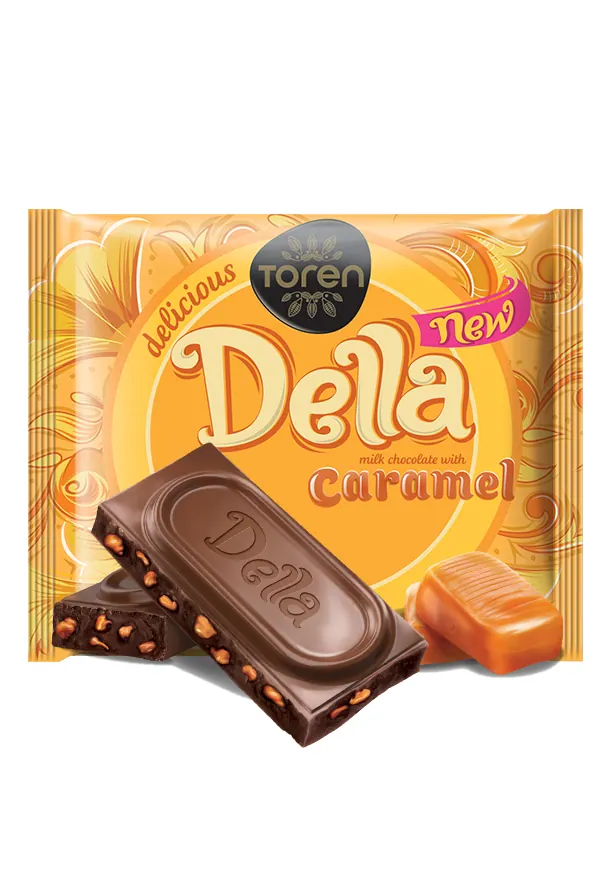 Della Chocolate with Caramel
