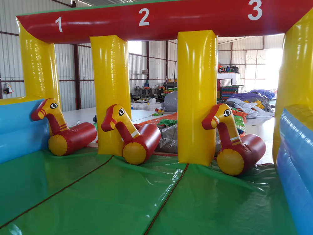 لعبة سباق الخيل القابلة للنفخ
