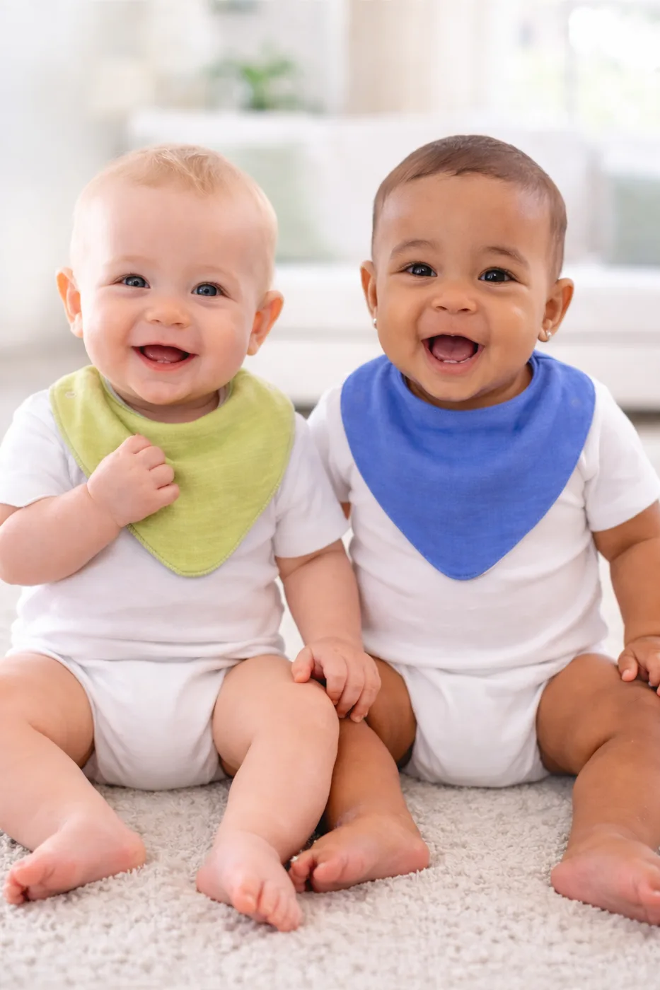 Muslin Waterproof Bandana Bib