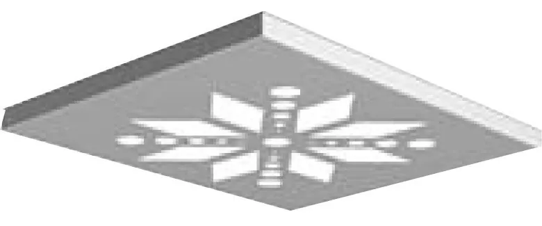 سقف كابينة مصعد TK-31-2