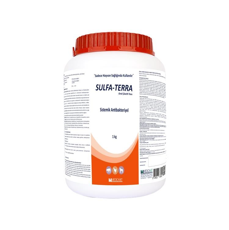 Sulfa-Terra — Water-Soluble Powder (Sulfadimethoxine + Oxytetracycline + Vitamins)