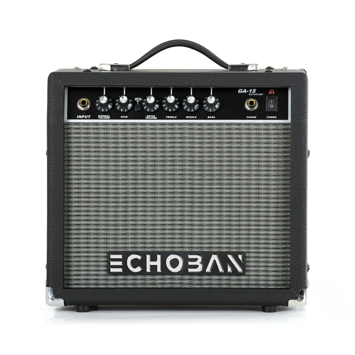 مضخم صوت لغيتار Echoban GA15 بقدرة 15 واط أسود