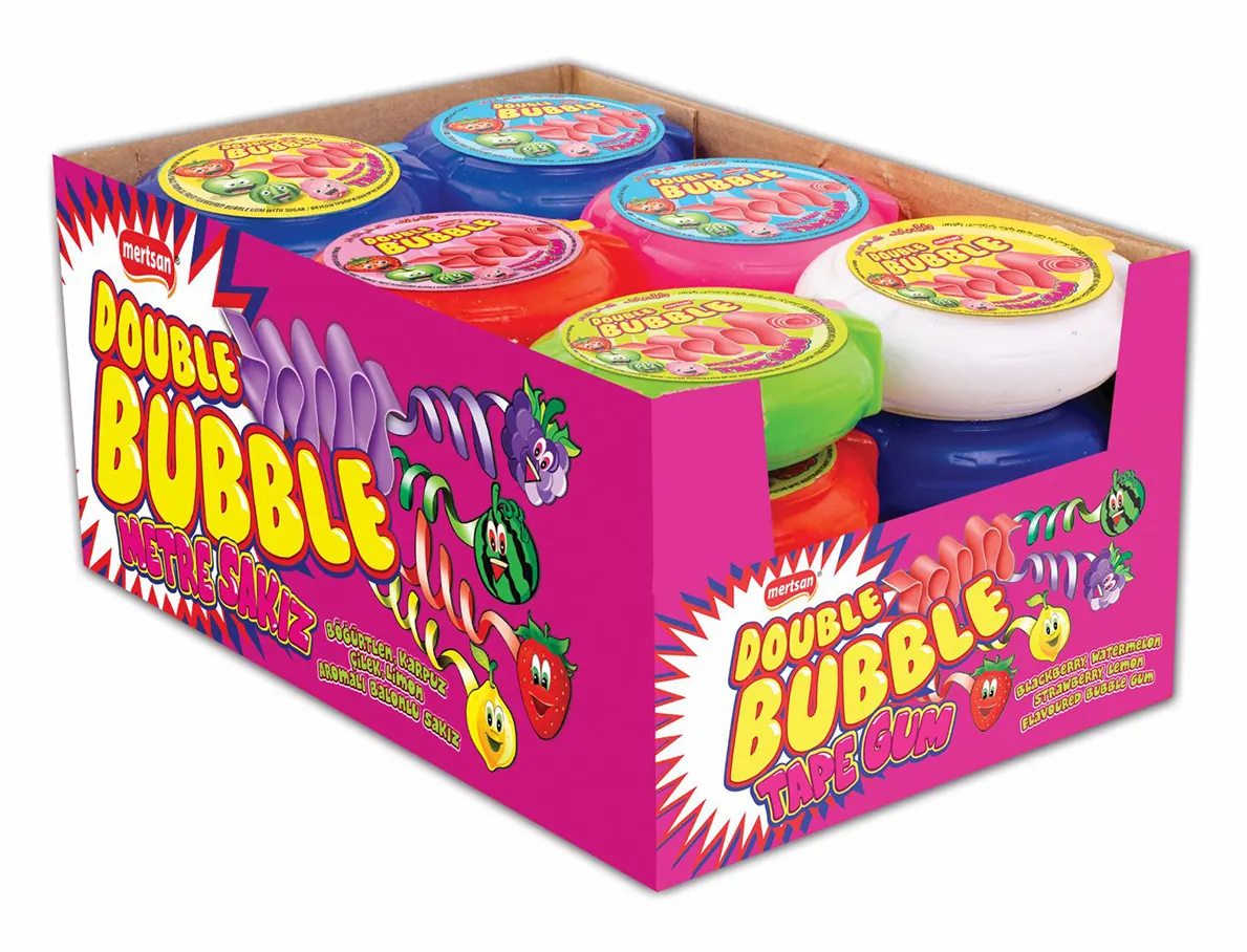 Double Bubble Fruit Flavored Big Meter Chewing Gum
