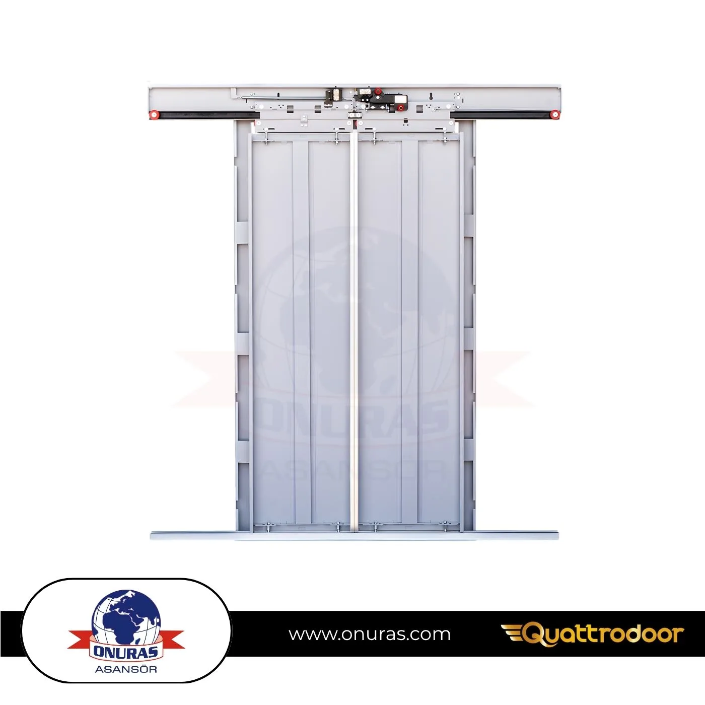 باب طابق مصعد مركزي 2 Panel