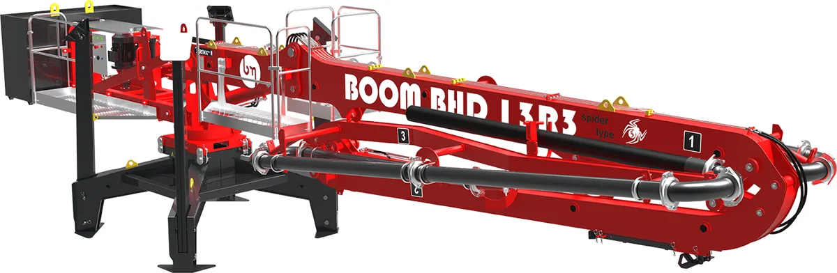 ذراع صب خرسانة عنكبوتي BHD 13R3