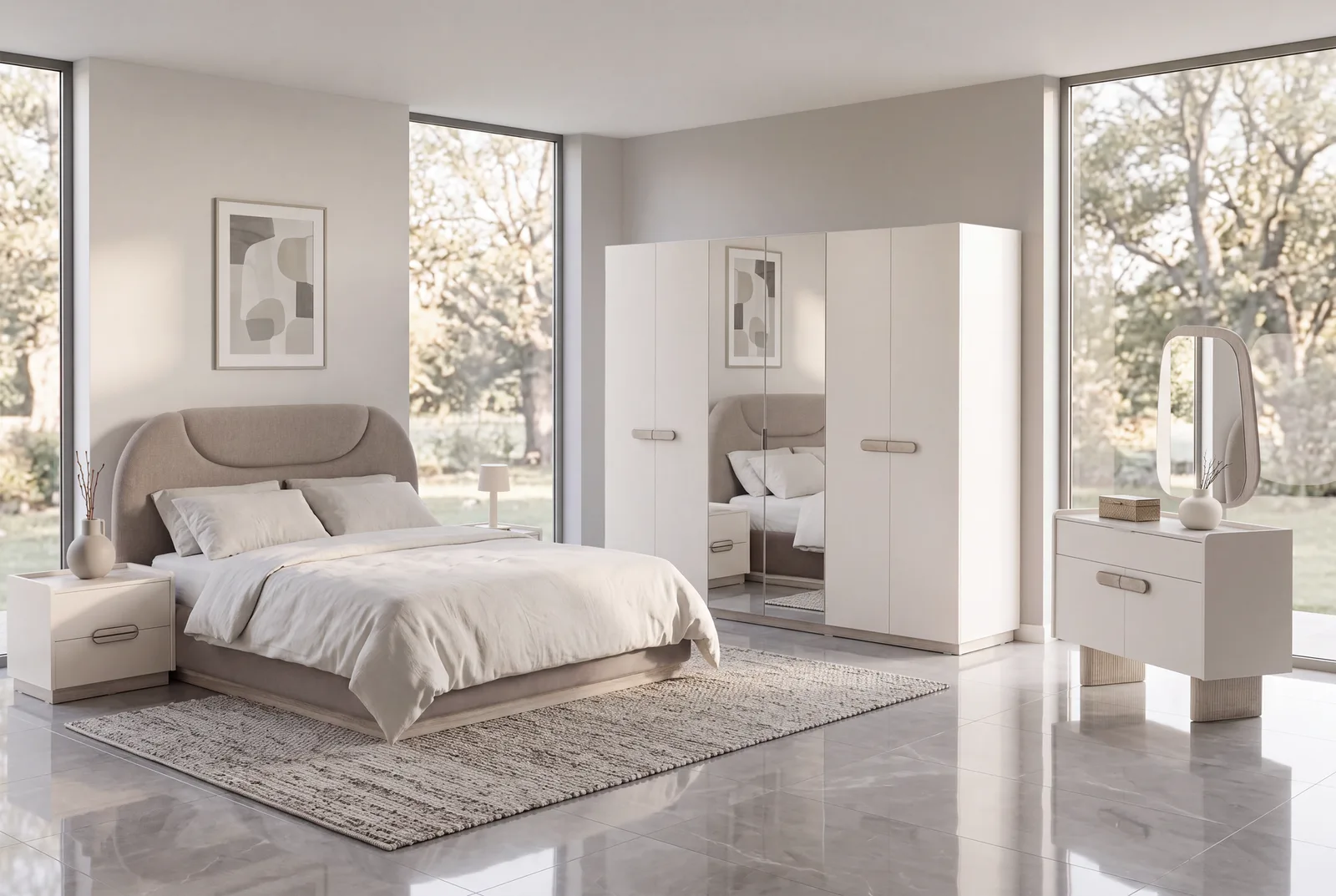 Mono bedroom set