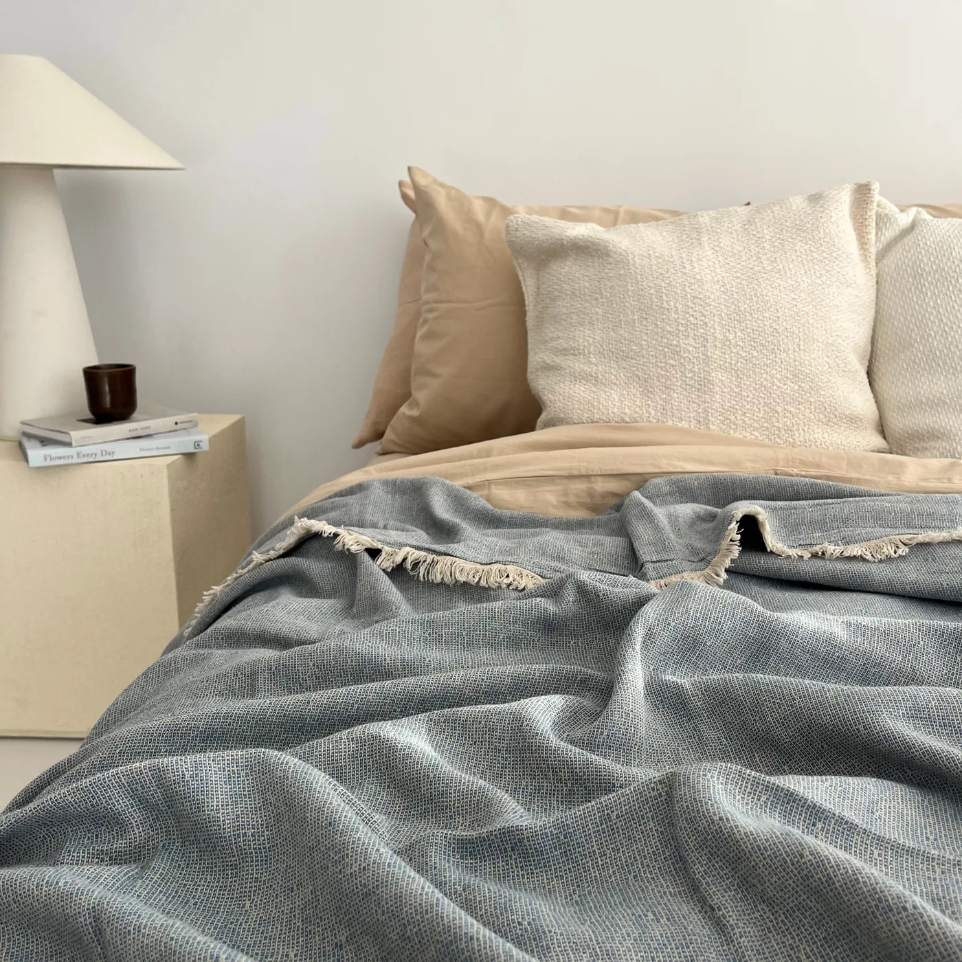 Perdah Linen Bed Blanket