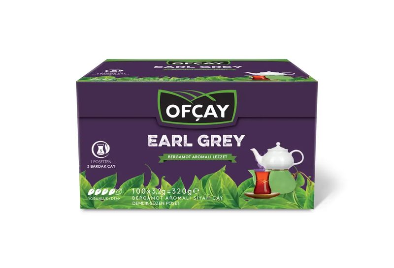 شاي إيرل غراي Ofcay 3.2x100