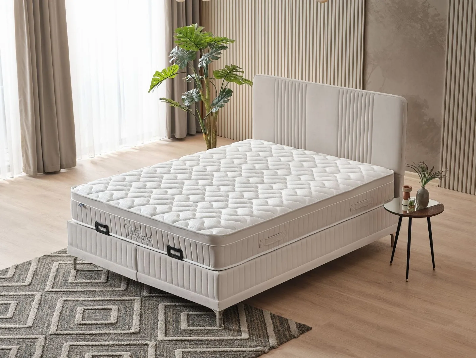 Winart Mattress, Base and Headboard Set