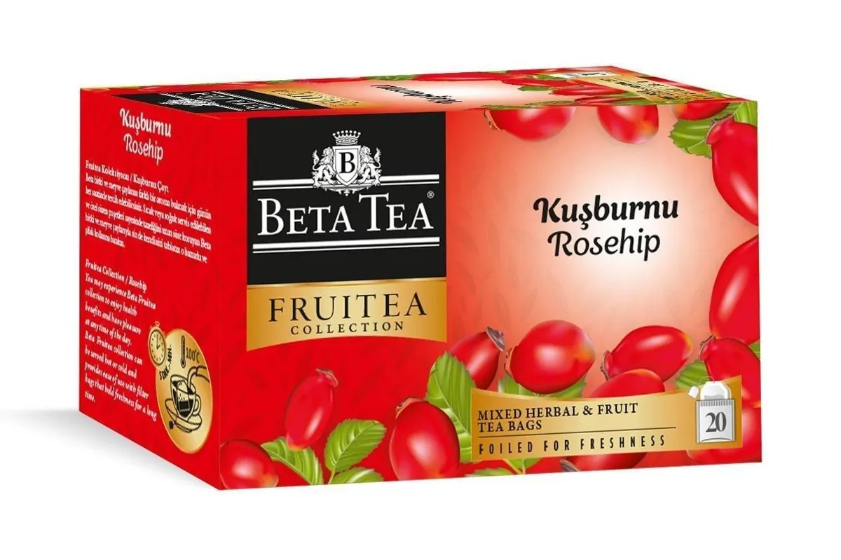 شاي ثمر الورد Beta Fruitea Collection 20 كيس