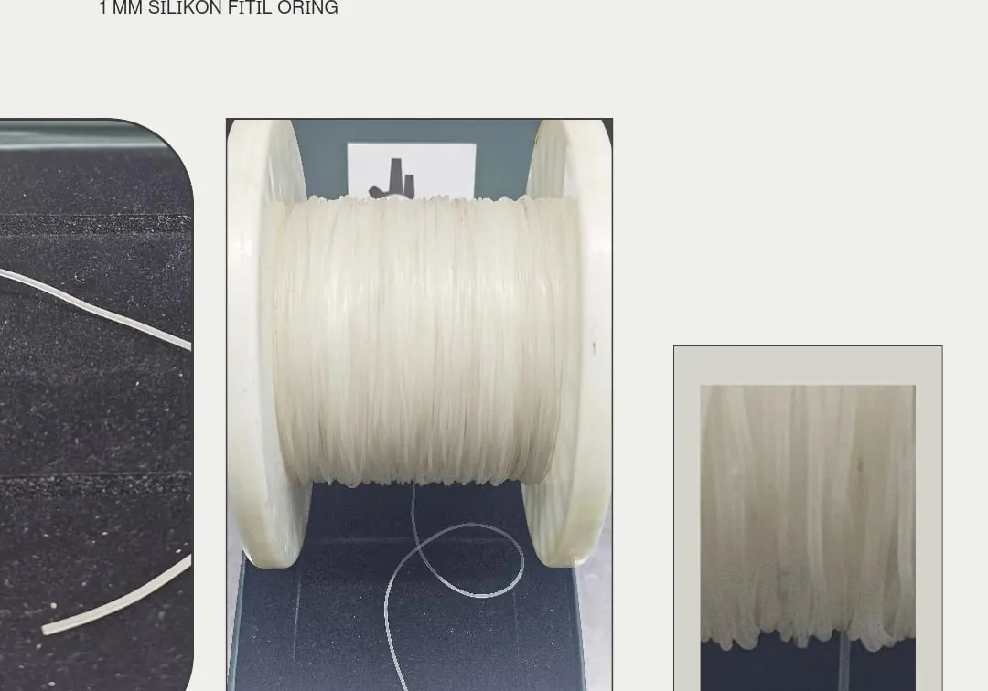 حلقة O-Ring من خيط سيليكون — 1 مم
