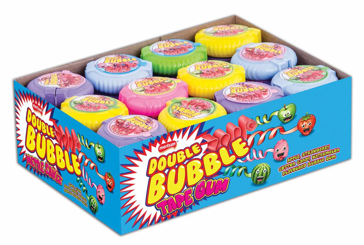 Double Bubble Fruit Flavored Small Meter Chewing Gum