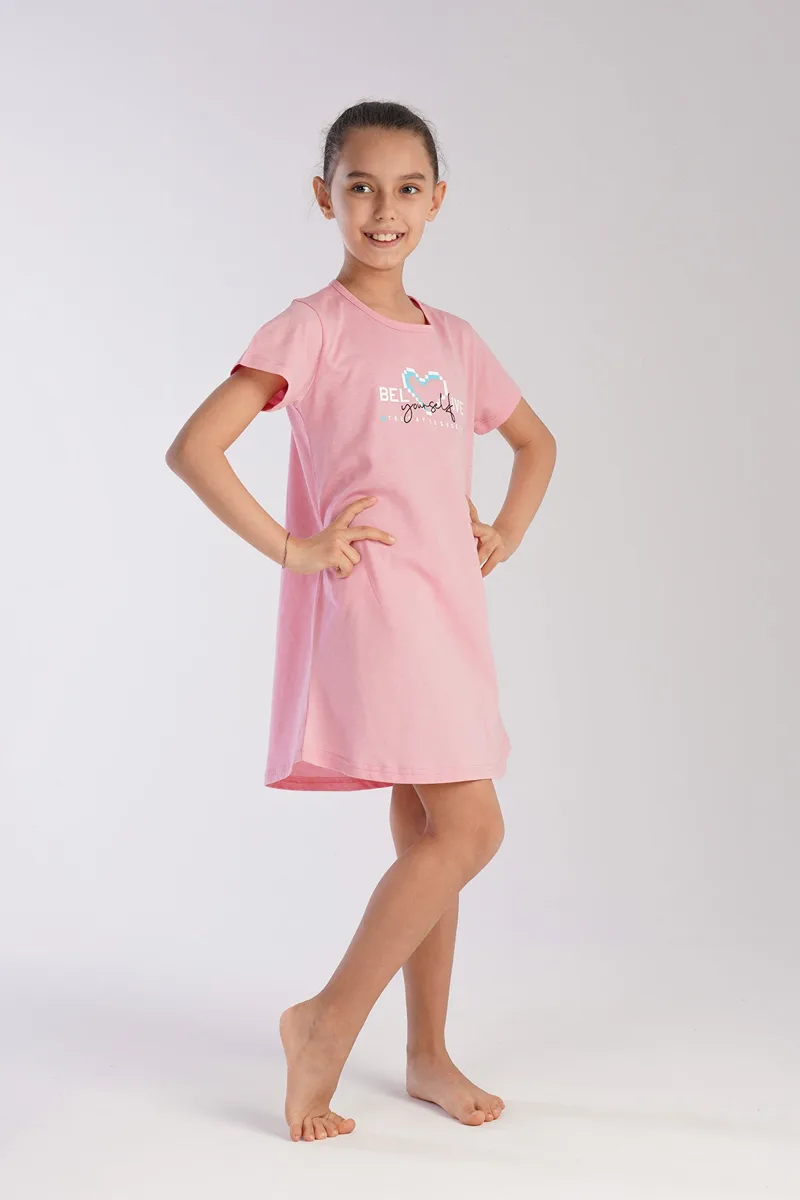 Girls' short-sleeve tunic model 212575
