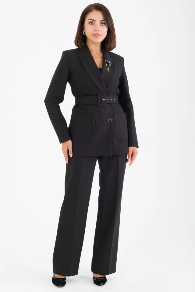 CALGARY Black Office Suit