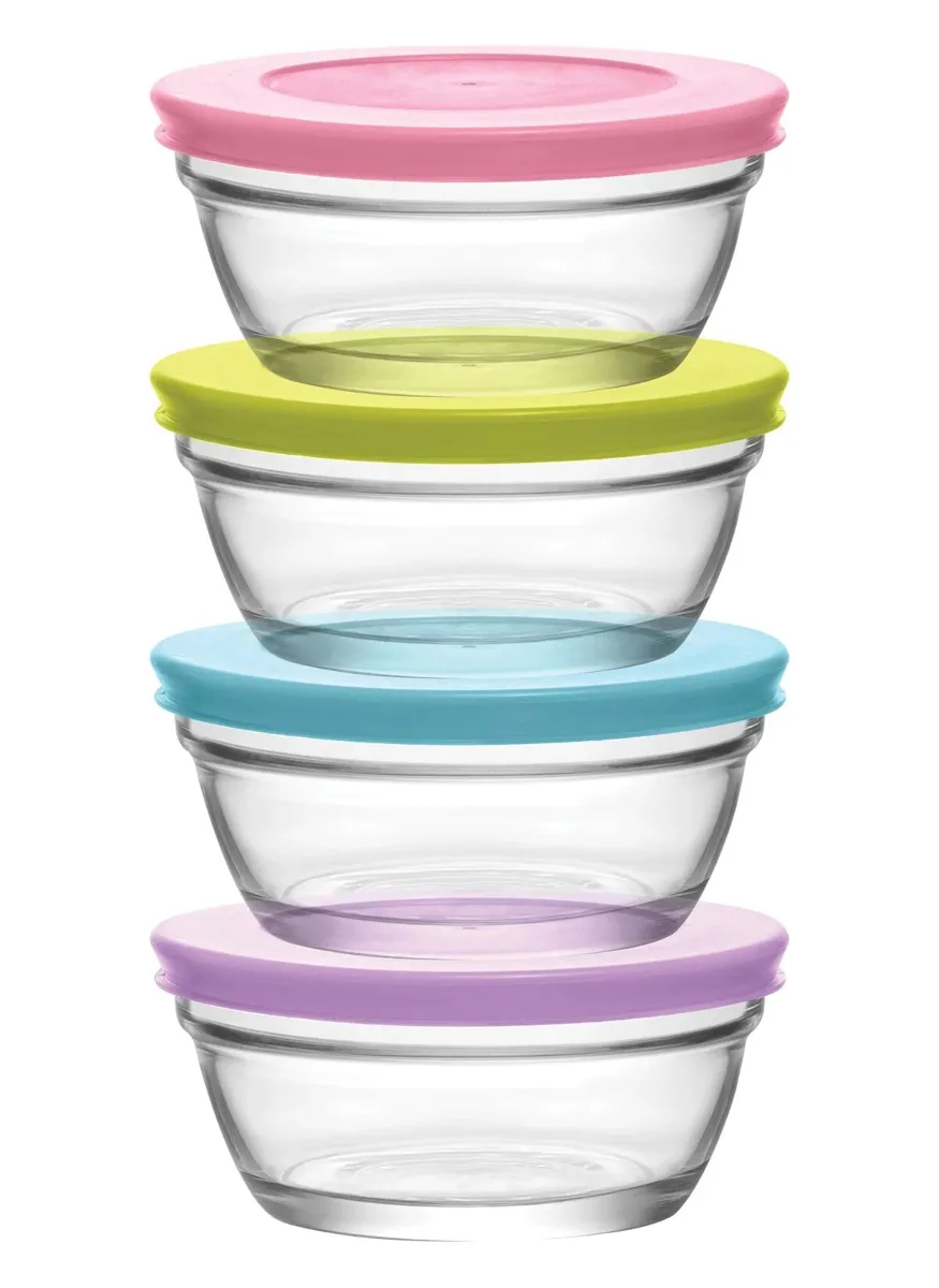 Master glass food storage container