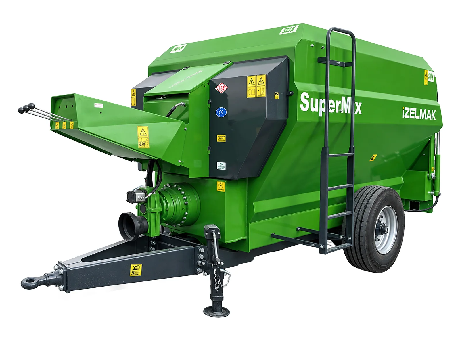 S80 horizontal feed mixer 8 m³