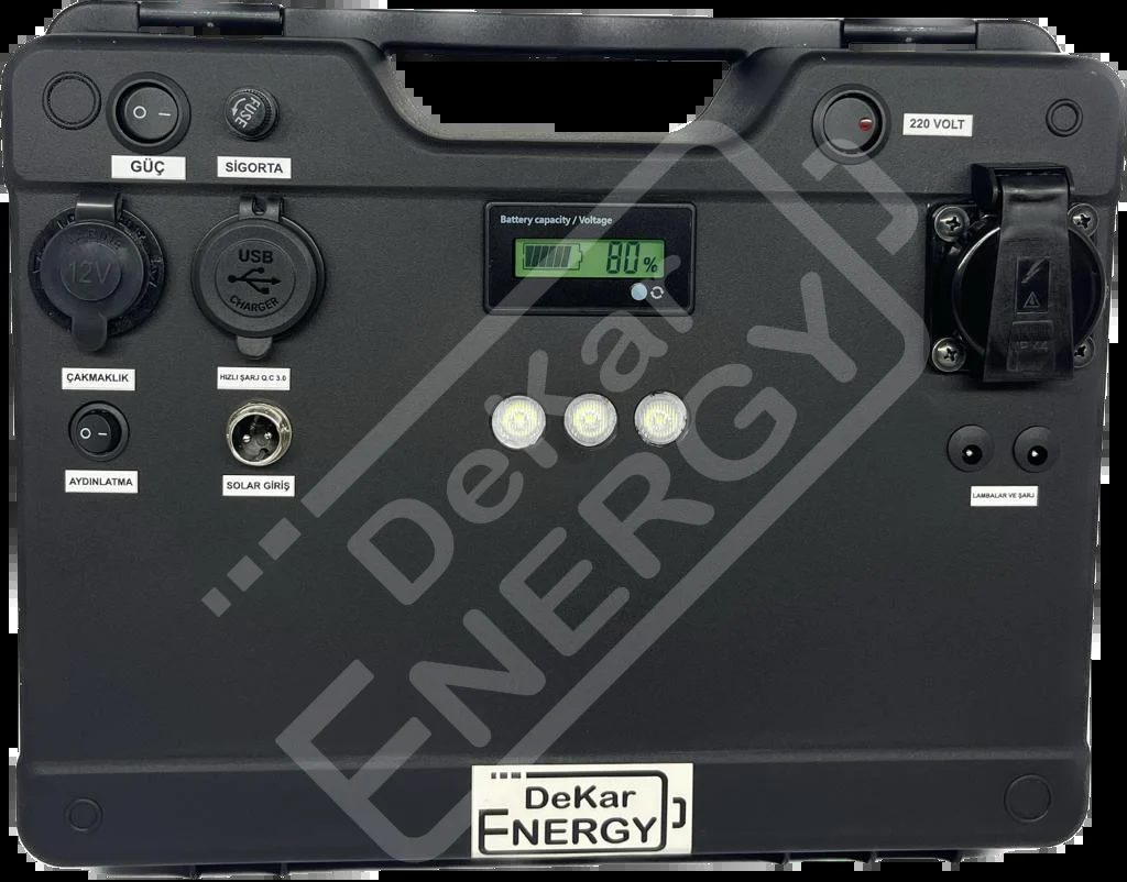 مصدر طاقة محمول DK-600-BLACK