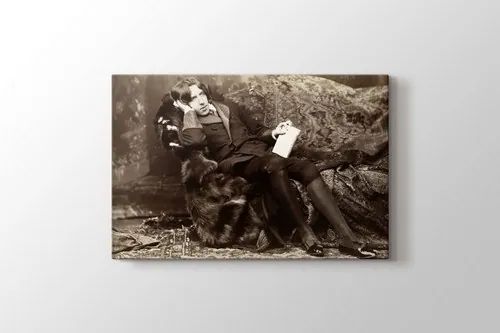 Oscar Wilde by Napoleon Sarony 03 canvas wall art