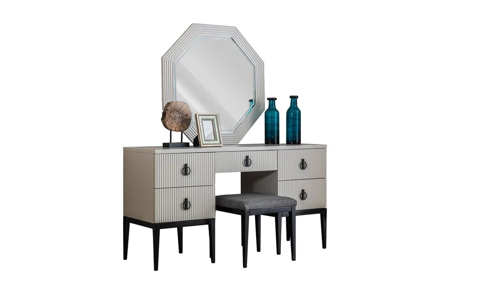 Dresser with mirror Defne