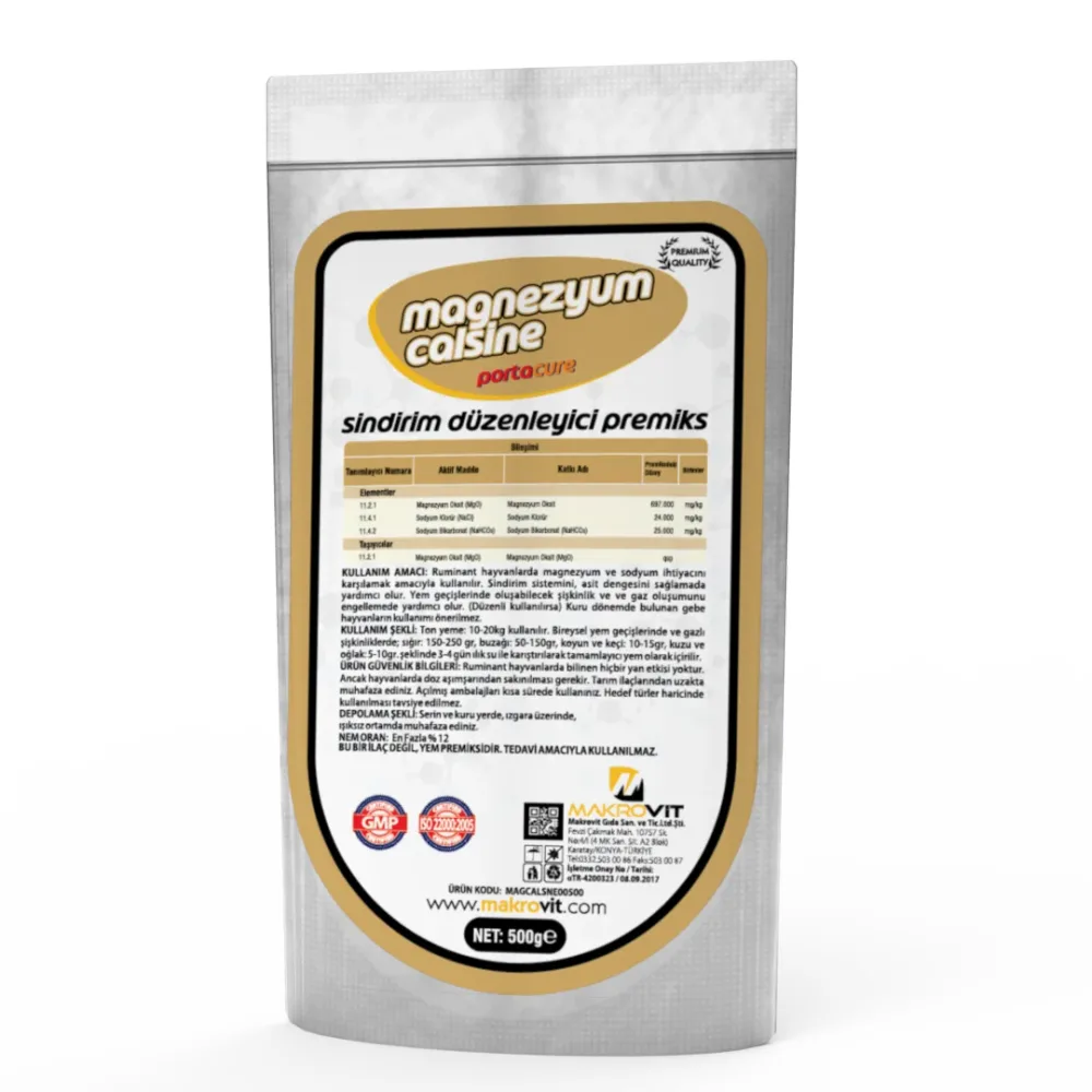 Portacure Magnezyum Calsine premix