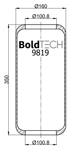 9819 R BoldTech Air Spring