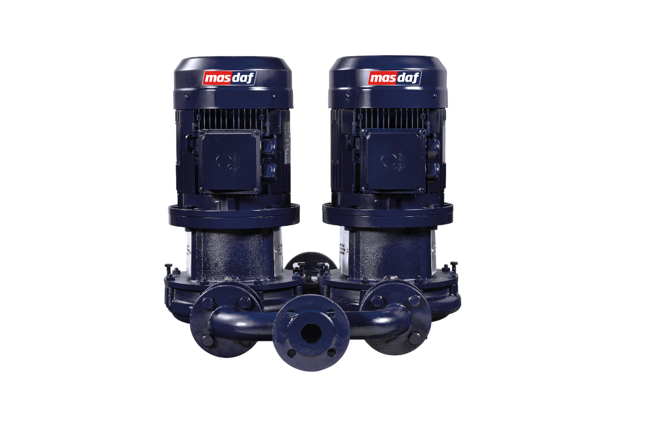 سلسلة INMD - مضخات طاردة مركزية مزدوجة خطية - Masdaf Pump | Masdaf